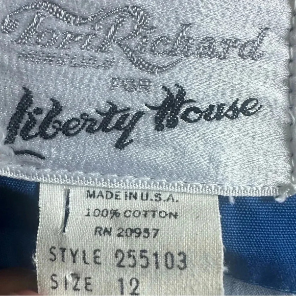 Tori Richard’s for Liberty House Nautical Sleeveless  romper Vintage Size 12 - Picture 8 of 8